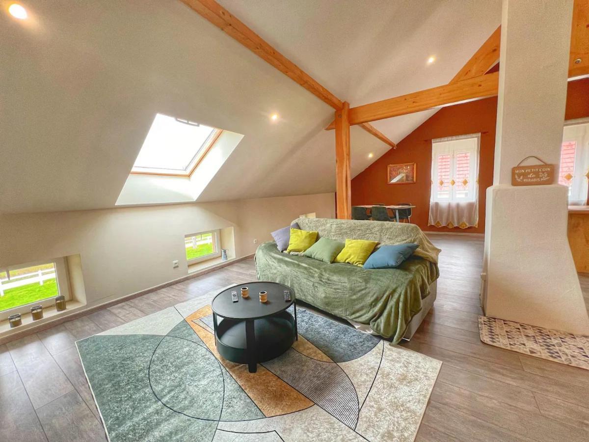 Loft Spacieux En Pleine Foret Bining Экстерьер фото